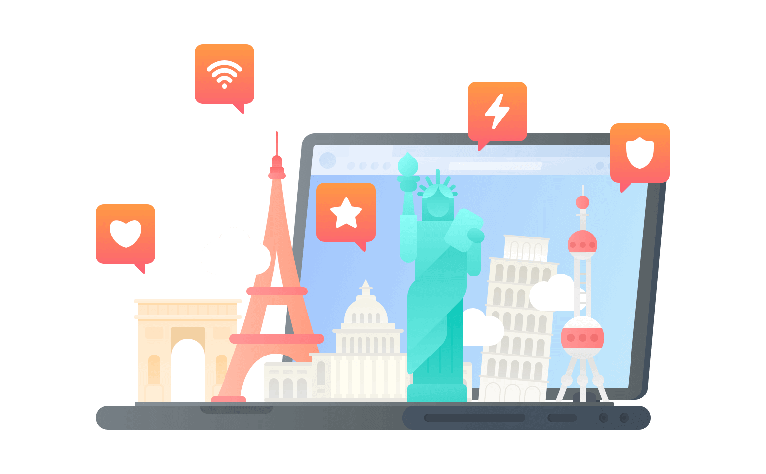 在米西太平洋群岛连接到中国vpn - VPN翻回国
